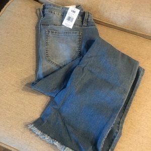 NWT - YMI High Rise Distressed Flare